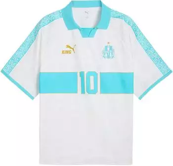 Puma OM King Retro Jersey (785777-40) puma white-team aqua