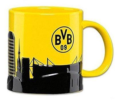 BVB Borussia Dortmund Tasse mit Skyline
