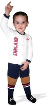 UKSoccerShop England Fuball-Baby-Klage White Months