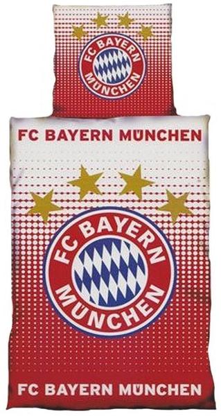 FC Bayern Bettwäsche Logo Biber Größe 135x200+80x80 cm