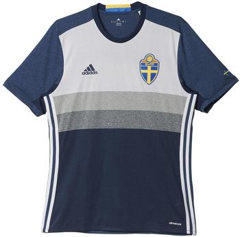 Adidas Schweden Herren Auswärts Trikot EM 2016 collegiate navy/solid grey XL
