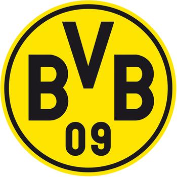 ALENIO Wandtattoo »Borussia Dortmund Logo«, 40/40 cm
