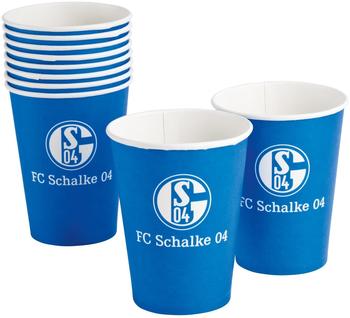 FC Schalke Schalke 04 Pappbecher, 10er-Pack