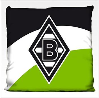 Borussia Mönchengladbach Bertels 1/051411 Borussia Mönchengladbach Kissen Schrägstreifen 38x38 cm