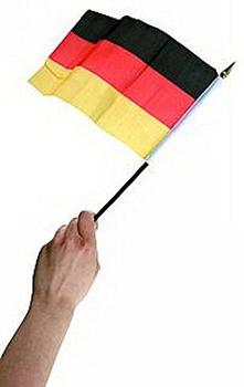 ETT Deutschland Fahne 14 x 21 cm 12er Set