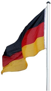 GD-World Flaggenmast 6,20 m + Deutschland Fahne