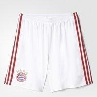 adidas FC Bayern München Herren Heim Short 2016/2017 white/true red XL