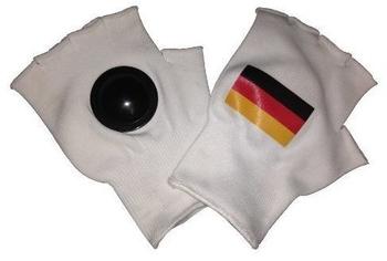 trends4cents Clip-Clappers Klatsch Handschuhe mit Deutschland Fahne Gr. Uni Fanartikel Fussball WM EM Support Fan