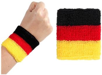 Alsino 2 Stk. Schweißband Armband Deutschland 00/0766 Fußball Fanartikel Deutschlandflagge Fan Accessoire