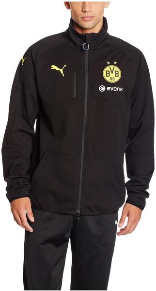 Puma Borussia Dortmund Herren Softshell Jacket black/cyber yellow XXL