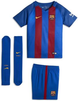Nike FC Barcelona Minikit Home Stadium 2016/2017 blau M - 110/116