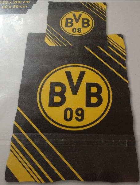 BVB Borussia Dortmund Borussia Dortmund Renforcé-Bettwäsche schwarz