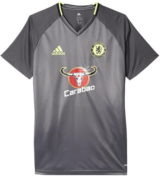 Adidas FC Chelsea Trainingstrikot Authentic 2016/2017 granite/black/solar yellow
