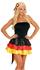 Widmann Miss Deutschland Fan Kostüm schwarz M