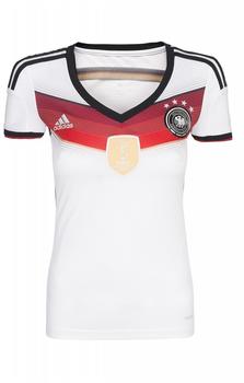 adidas DFB Damen Heim Trikot 4 Sterne Weltmeisterschaft 2014 white/black/victory red/matte silver XXS