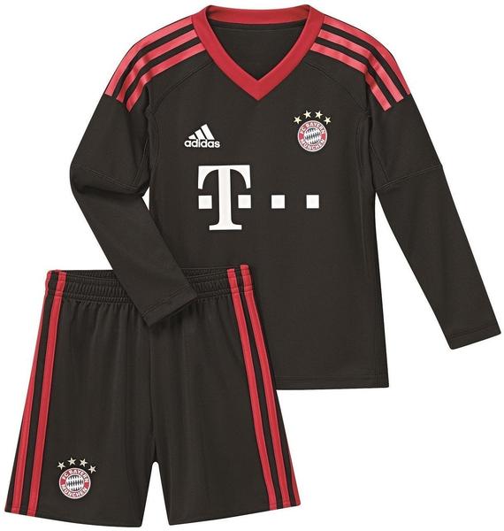 adidas FC Bayern München Mini Kit 2017 2018 schwarz Gr 104