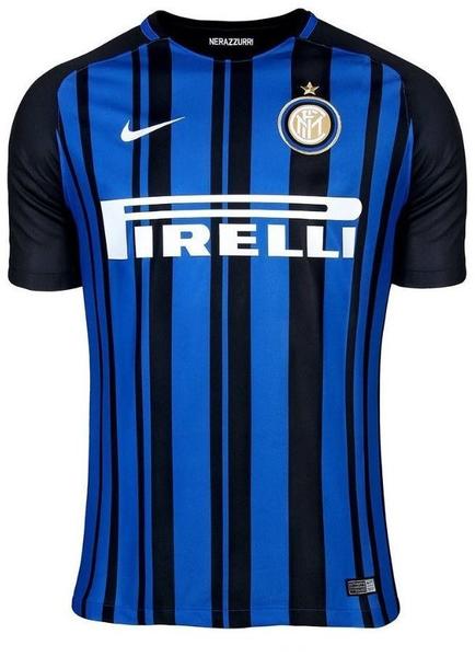 Nike Inter Mailand Herren Heim Trikot 2017/2018 schwarz/blau M