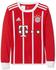 adidas FC Bayern München Kinder Heim Trikot langarm 2017/2018 fcb true red/white Gr. 176