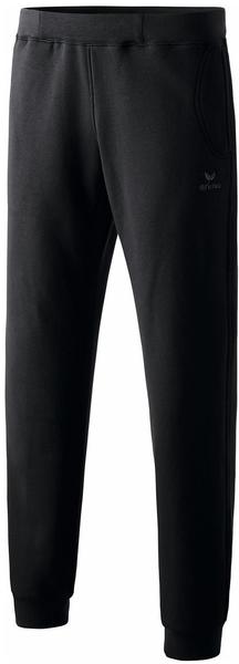 ERIMA sweatpants with rib cuffs - black, Größe:116