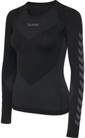Hummel 202645-2001, hummel First Seamless langarm Funktionsshirt Damen black M/L