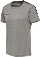 Hummel 204921-2006, hummel Hmlauthentic Poly Trikot S/S - Damen - grey melange - S