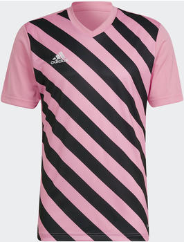Adidas Entrada 22 Graphic Trikot semi pink glow/black