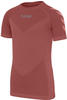 hummel First Seamless Shirt Damen - orange XL/2XL female