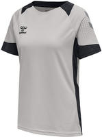 Hummel 207397-2006, hummel LEAD kurzarm Polyester Trikot Damen grey melange S