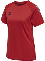 Hummel 207397-3062, hummel LEAD kurzarm Polyester Trikot Damen true red L