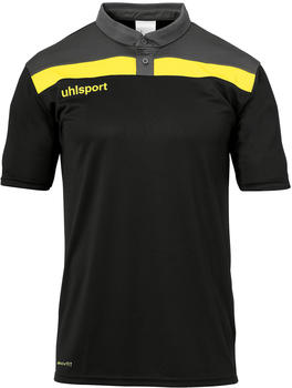 Uhlsport Polo-Shirt OFFENSE 23 POLO Shirt (1002213) black/anthracite/lime angel