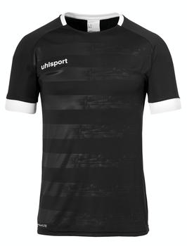Uhlsport DIVISION II Shirt short sleeves Youth (1003805K) black/white