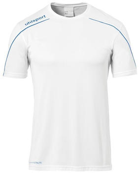 Uhlsport Stream 22 Shirt short sleeves (1003477) white/azur blue