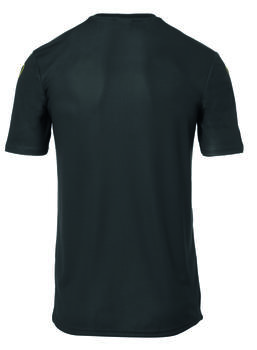 Uhlsport STRIPE 2.0 Shirt short sleeves (1002205) black/lime yellow