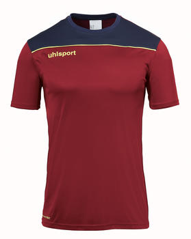 Uhlsport OFFENSE 23 POLY Shirt Youth (1002214K) bordeaux/marine/fluo yellow