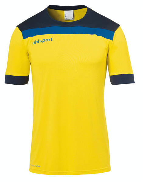 Uhlsport OFFENSE 23 Shirt short sleeves (1003804) lime yellow/marine/azur blue