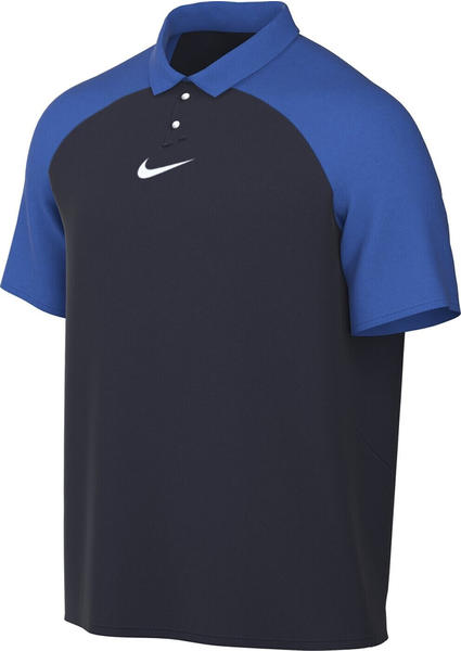 Nike Academy Pro Dri-Fit SS Poloshirt (DH9228) obsidian/royal blue/white
