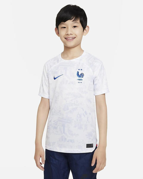 Nike Frankreich Auswärtstrikot Kinder 2022/23