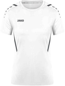 JAKO Challenge Shirt Women (4221) white/anthra light