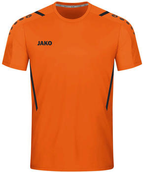 JAKO Challenge Shirt Youth (4221) neonorange/black