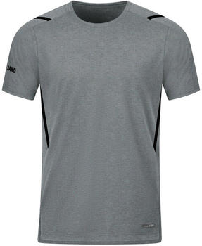 JAKO Challenge Training Shirt (6121) stone grey flecked/black