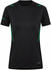 JAKO Challenge Training Shirt Women (6121) black flecked/sport green