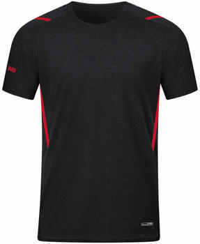 JAKO Challenge Training Shirt Youth (6121) black flecked/red