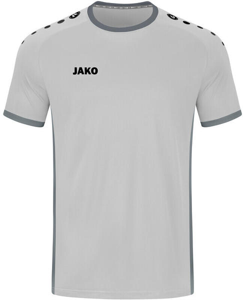 JAKO Primera shortsleeves Shirt Men (4212) soft grey/stone grey