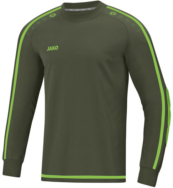 JAKO Striker 2.0 long sleeves Goalkeeper Shirt (8905) khaki/neon green