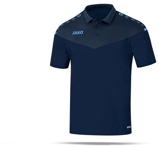 JAKO Champ 2.0 Poloshirt (6320) blau/schwarz