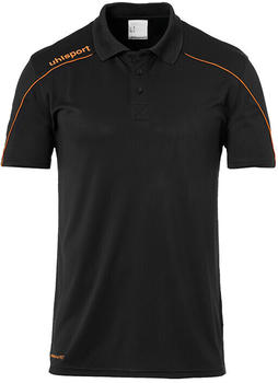 Uhlsport Stream 22 Poloshirt Kids (1002204) schwarz/schwarz