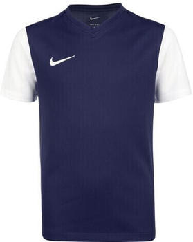 Nike Tiempo Premier II Kinder Trainingsshirt dunkelblau / wei&szlig;