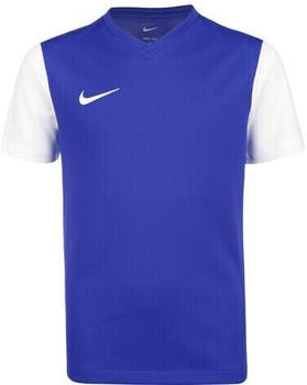 Nike Tiempo Premier II Kinder Trainingsshirt blau / wei&szlig;