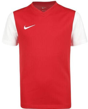 Nike Tiempo Premier II Kinder Trainingsshirt rot / wei&szlig;