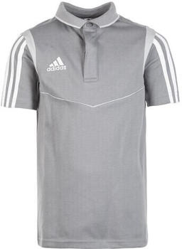 Adidas Tiro 19 Kinder Poloshirt grau / weiß
